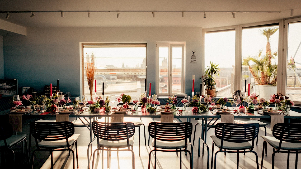 München Geburtstag feiern: Bei OutOfOffice mit Rundumblick über die Stadt