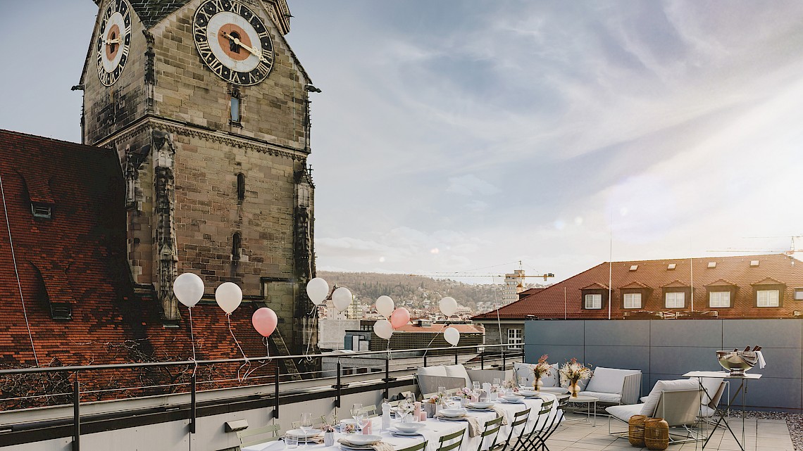 Location Stuttgart birthday with roof terrace: OutOfOffice