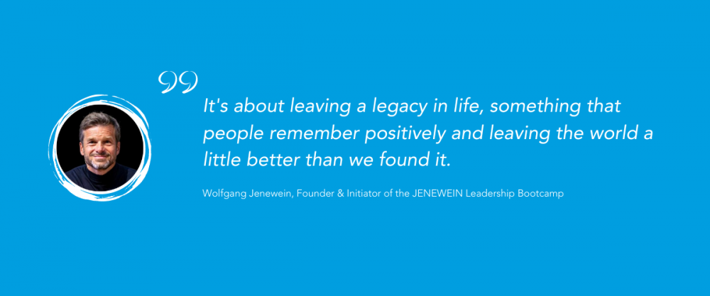 German quote from Wolfgang Jenewein