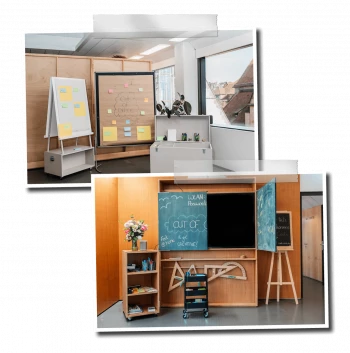 Modern equipment in the Stuttgart meeting rooms