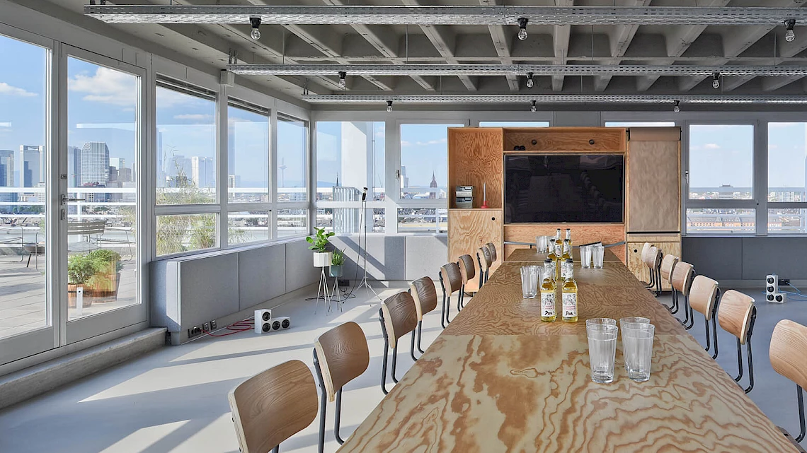OutOfOffice Sachsenhausen: Seminarraum mit Werksviertel-Flair