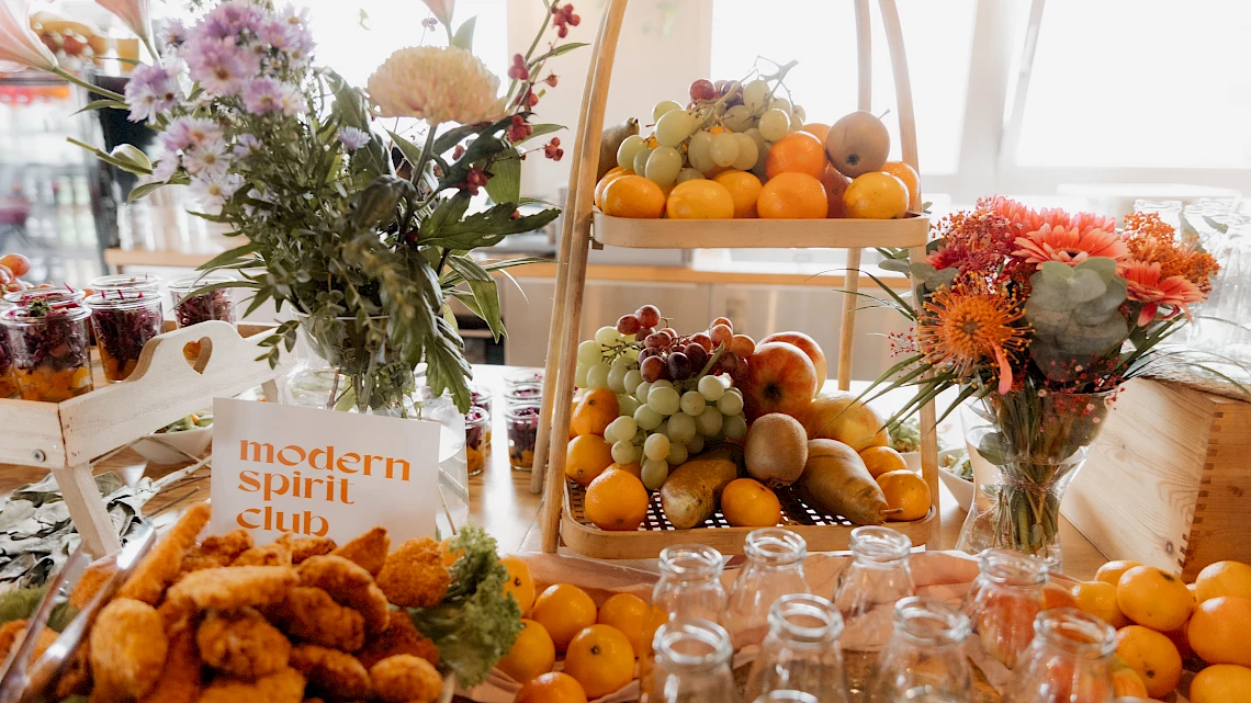 Regional catering for events at OutOfOffice Frankfurt