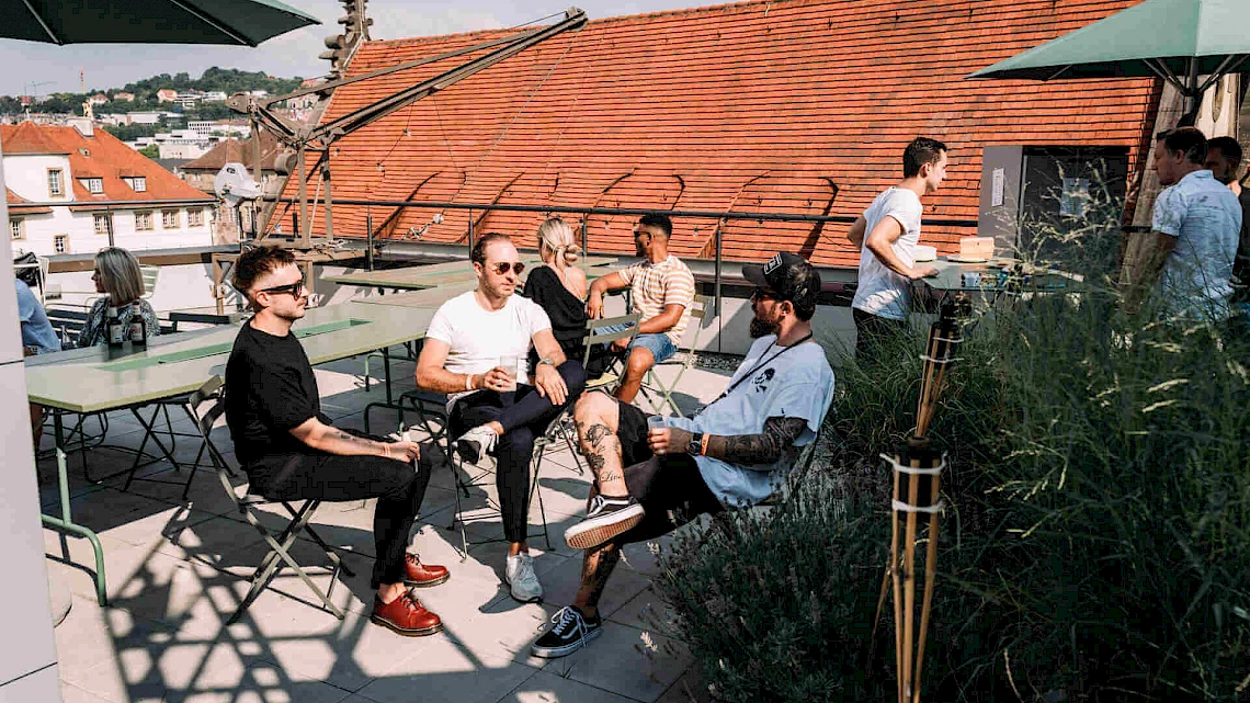 OutOfOffice Stuttgart: Sommerfest auf unserer traumhaften Dachterrasse