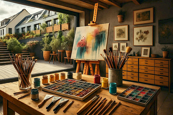 Kreative Art Night als Teamevent Idee