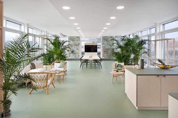 Sustainable interior design at our Frankfurt Westend location