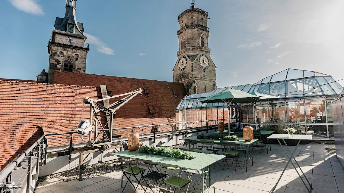 Eventlocation mit großzügiger Dachterrasse in Stuttgart