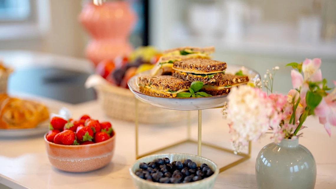 Delicious catering from regional catering partner Hobenköök