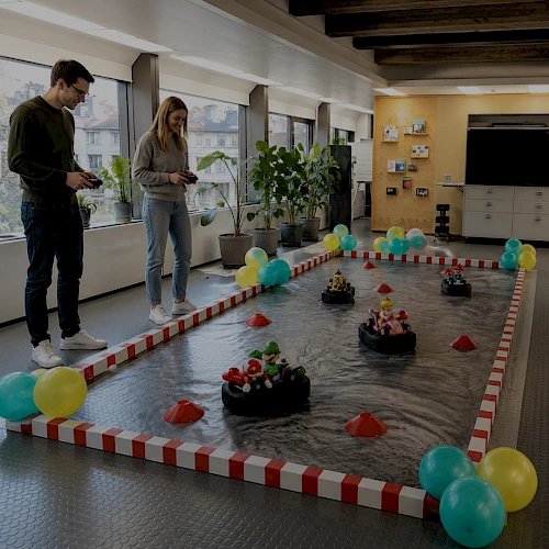 Aufregende Mario-Kart-Races